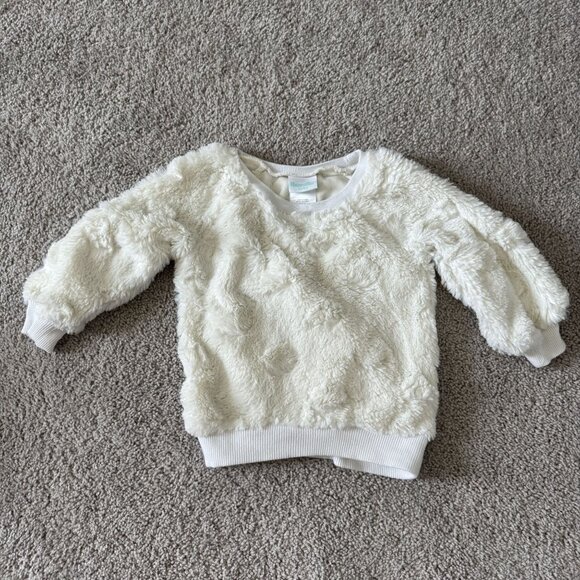 Nannette Baby Kids Fuzzy Sparkly Sweatshirts 24m/2T 2pack - Picture 2 of 9